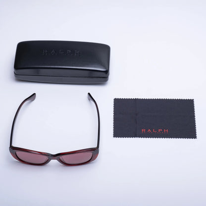 Occhiale da sole Ralph RA5322U 621069 Borgogna brillante trasparente-dettagli
