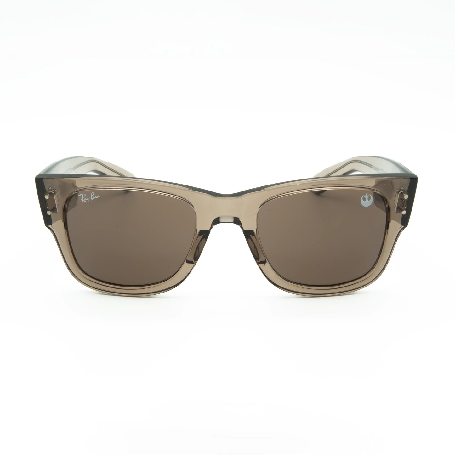 Occhiale da sole Ray-Ban Star Wars Mega Wayfarer RB0840S 68701A Marrone chiaro trasparente