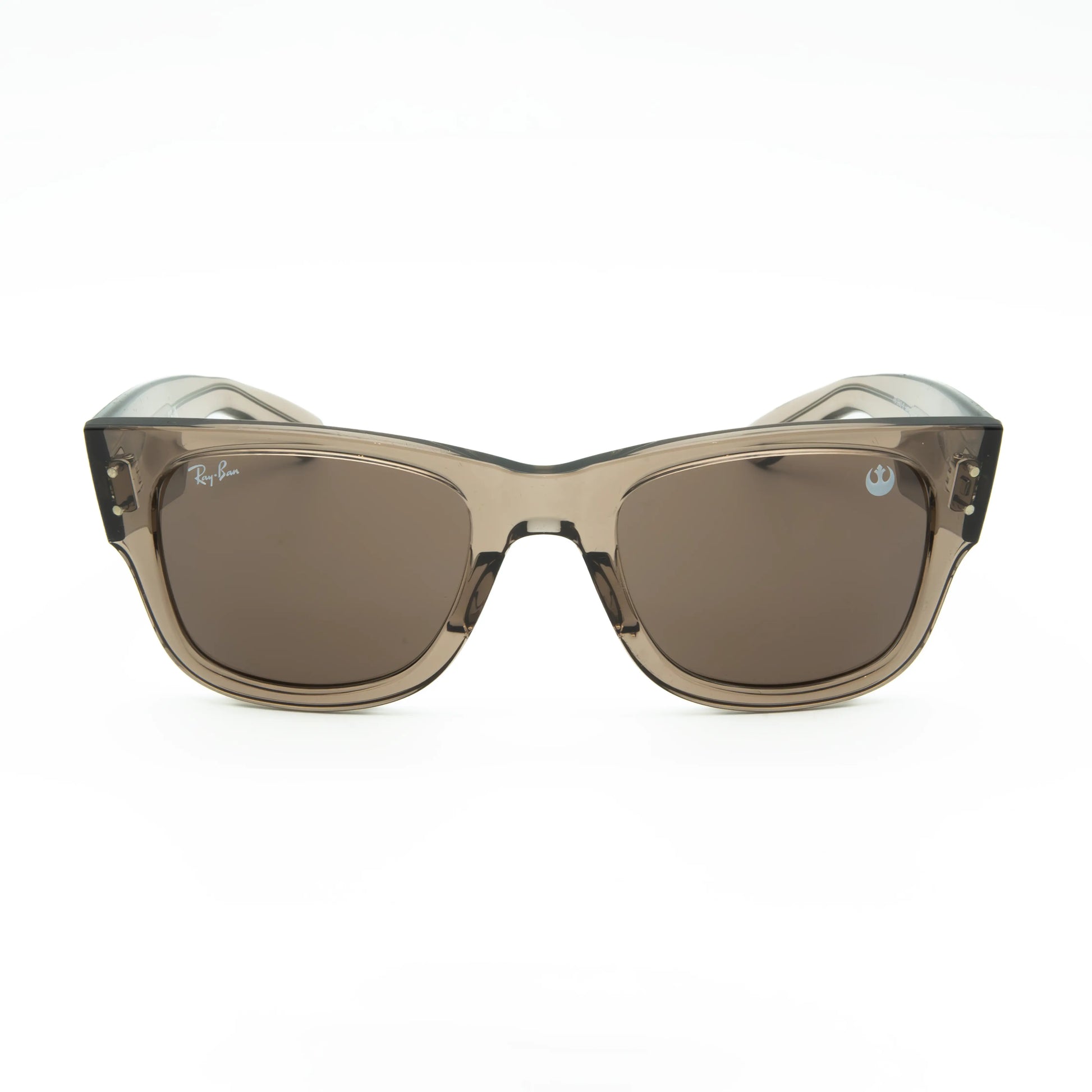 Occhiale da sole Ray-Ban Star Wars Mega Wayfarer RB0840S 68701A Marrone chiaro trasparente