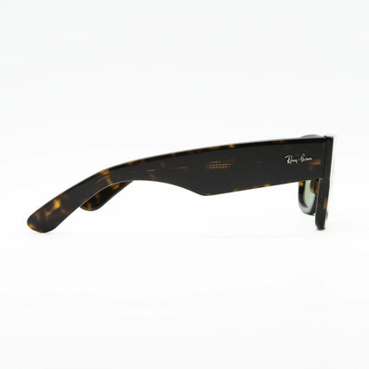 Occhiale da sole Ray-Ban Mega Wayfarer RB0840S 902/4E Havana-dettagli