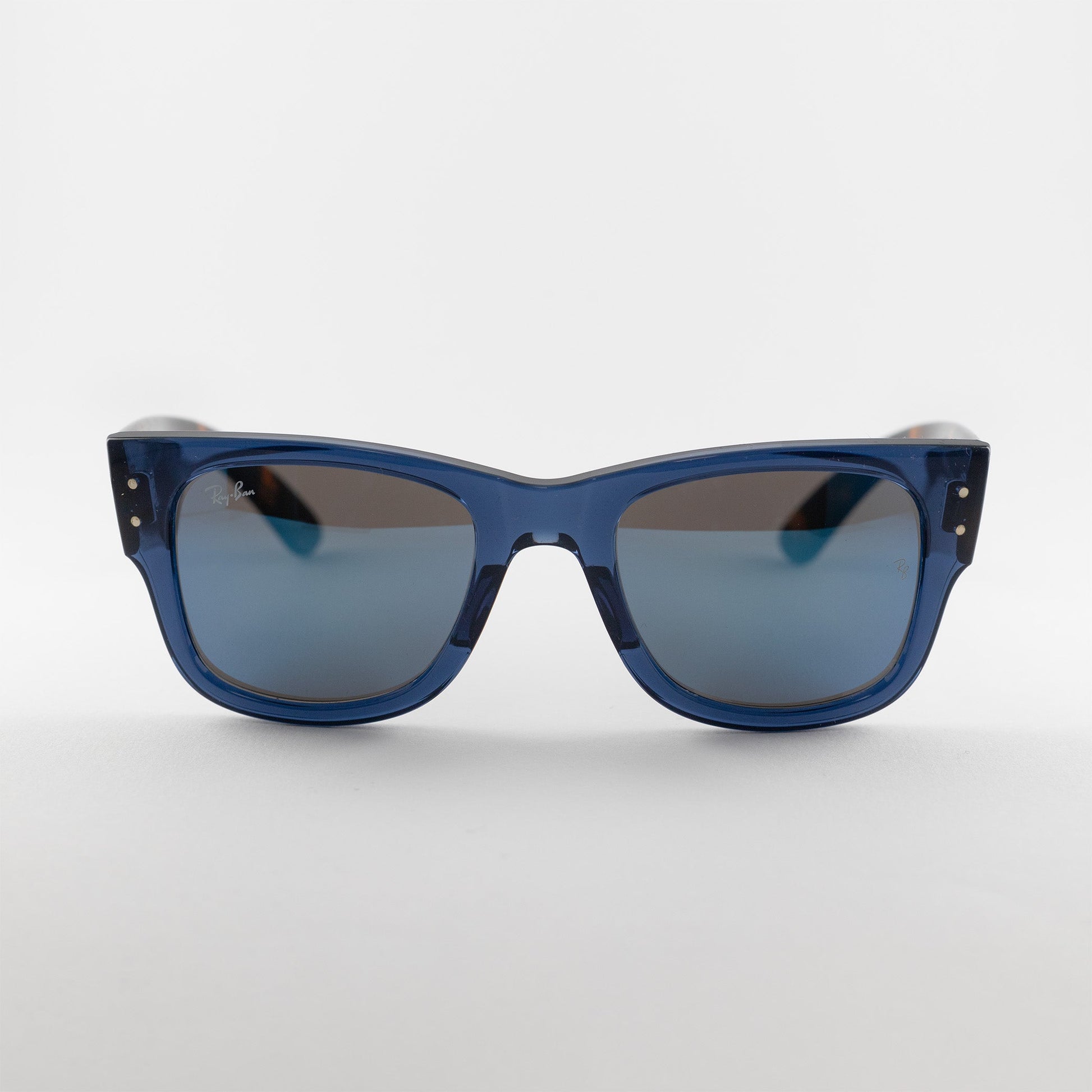 Occhiale da sole Ray-Ban Mega Wayfarer RB0840S 6638O4 Blu