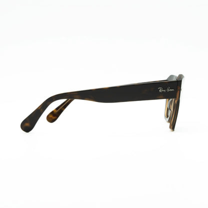 Occhiale da sole Ray-Ban State street RB2186 1292B1 Havana su marrone trasparente-dettagli