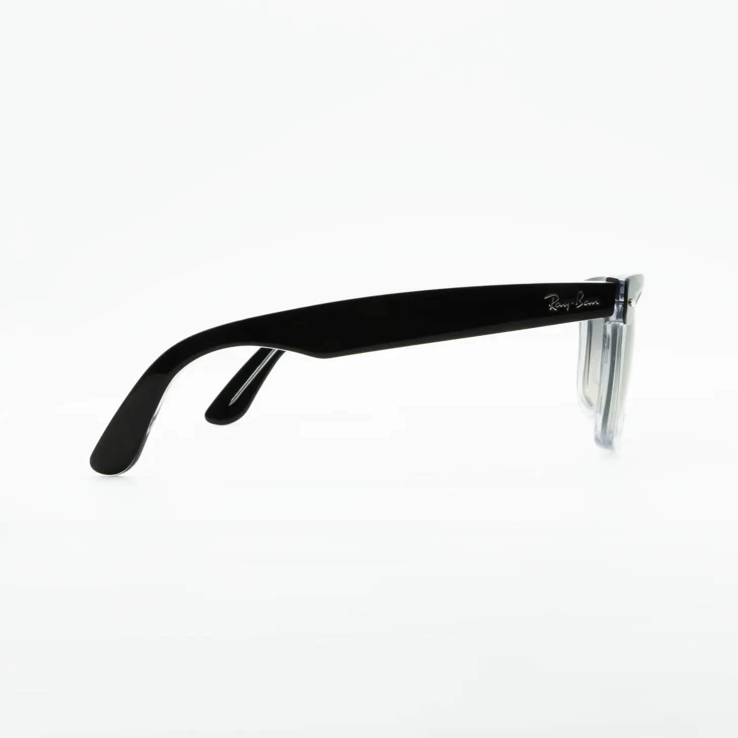Occhiale da sole Ray-Ban Wayfarer Street Neat RB2240 129432 Black/Transparent-dettagli
