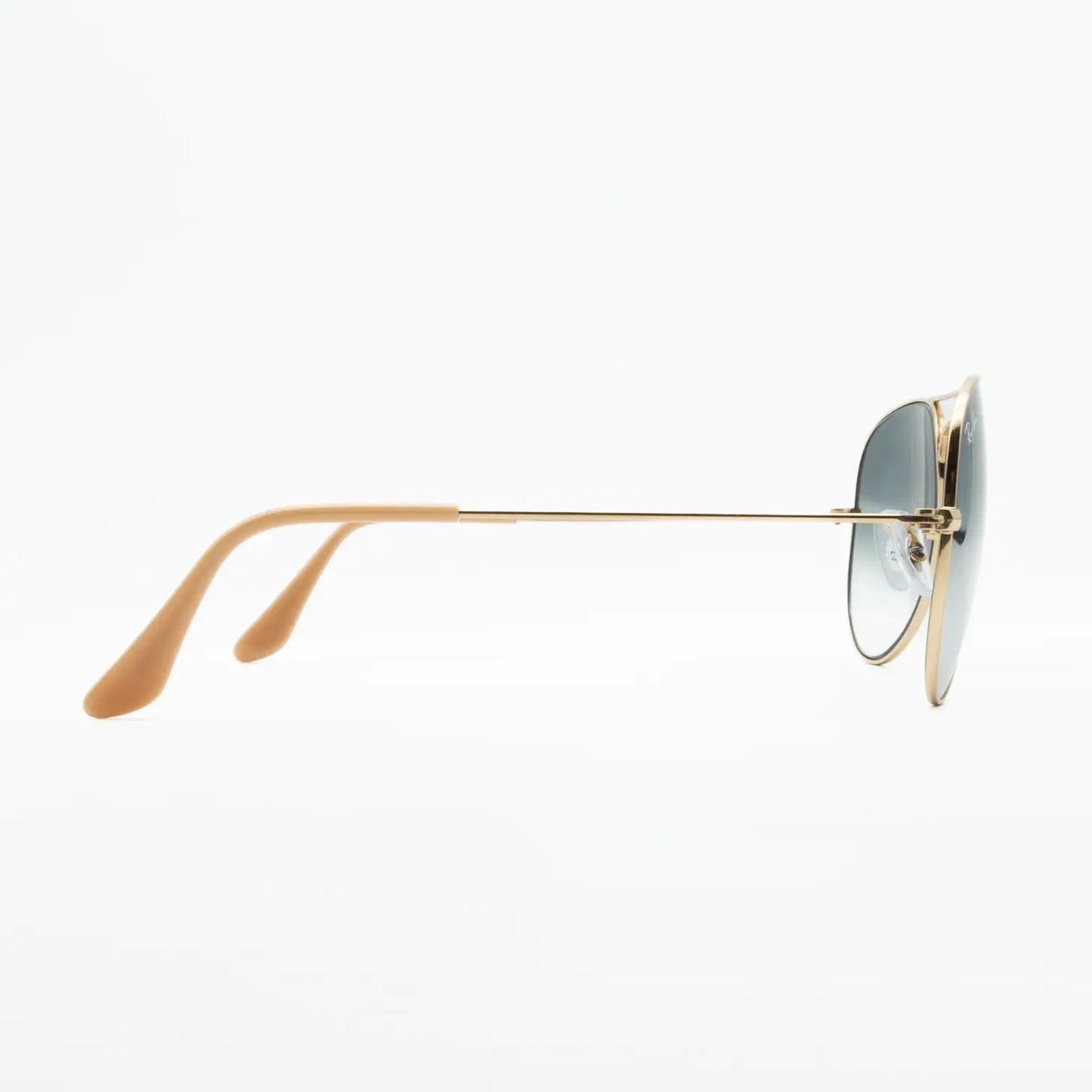 Occhiale da sole Ray-Ban Aviator large metal RB3025 001/3F Oro/Light blue-dettagli