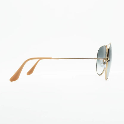 Occhiale da sole Ray-Ban Aviator large metal RB3025 001/3F Oro/Light blue-dettagli