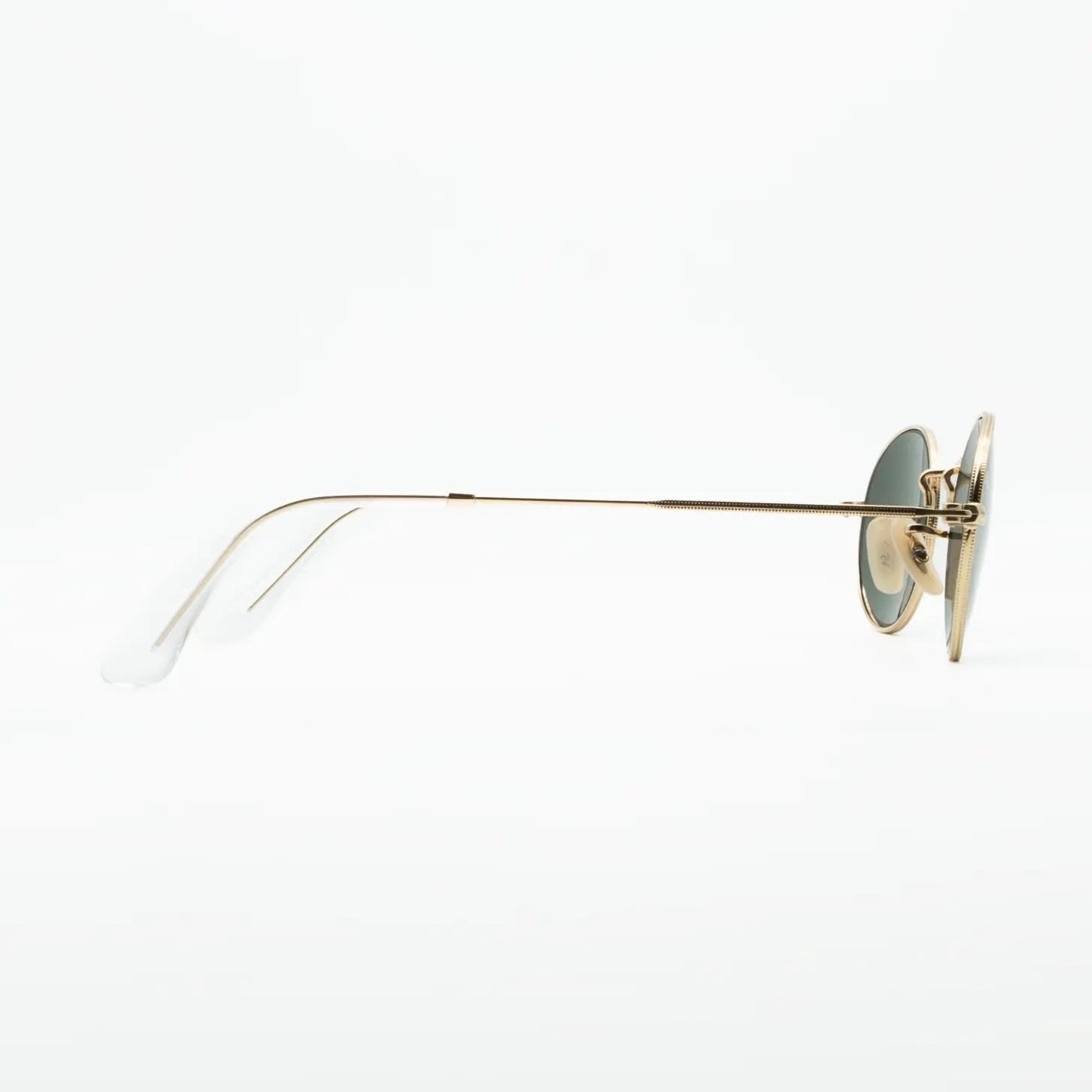 Occhiale da sole Ray-Ban Oval RB3547 001/31 Oro artista G-15-dettagli