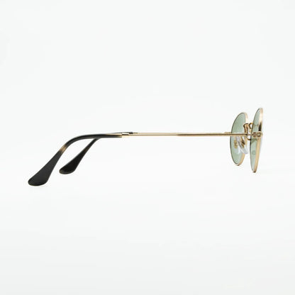 Occhiale da sole Ray-Ban Oval RB3547 001/4E Oro/Battle Green-dettagli