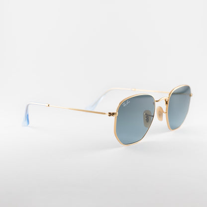Occhiale da sole Ray-Ban RB3548 91233M Gold/blu-laterale