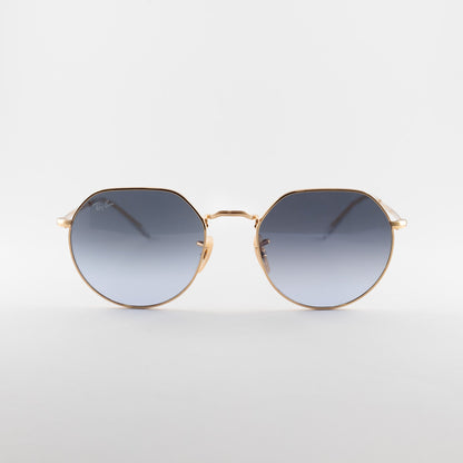 Occhiale da sole Ray-Ban RB3565 001/86 Gold/blu