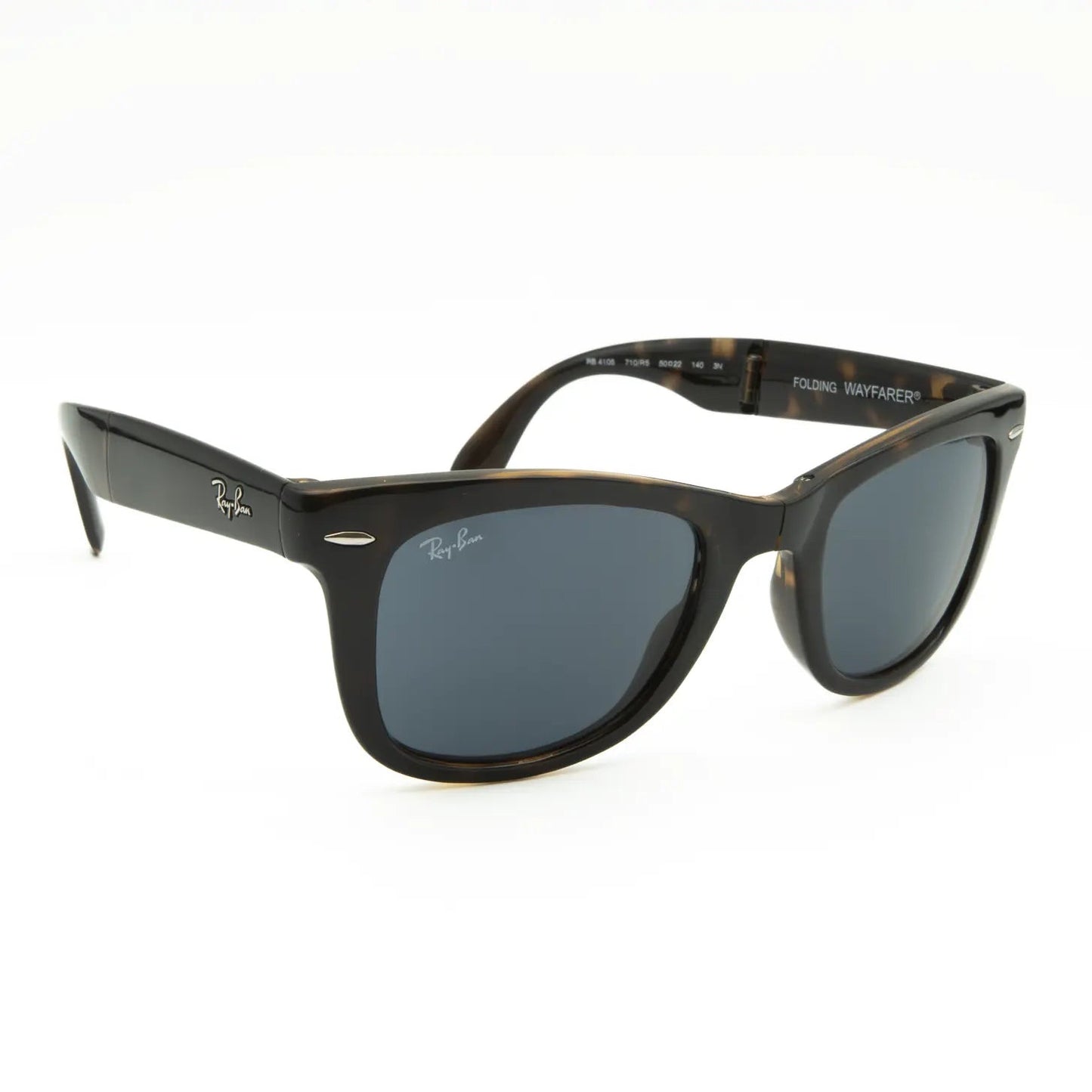 Occhiale da sole Ray-Ban Folding Wayfarer RB4105 710/R5 Havana-laterale