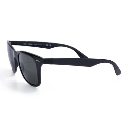 Occhiale da sole Ray-Ban Wayfarer liteforce RB4195 601S9A Black Polarized-laterale