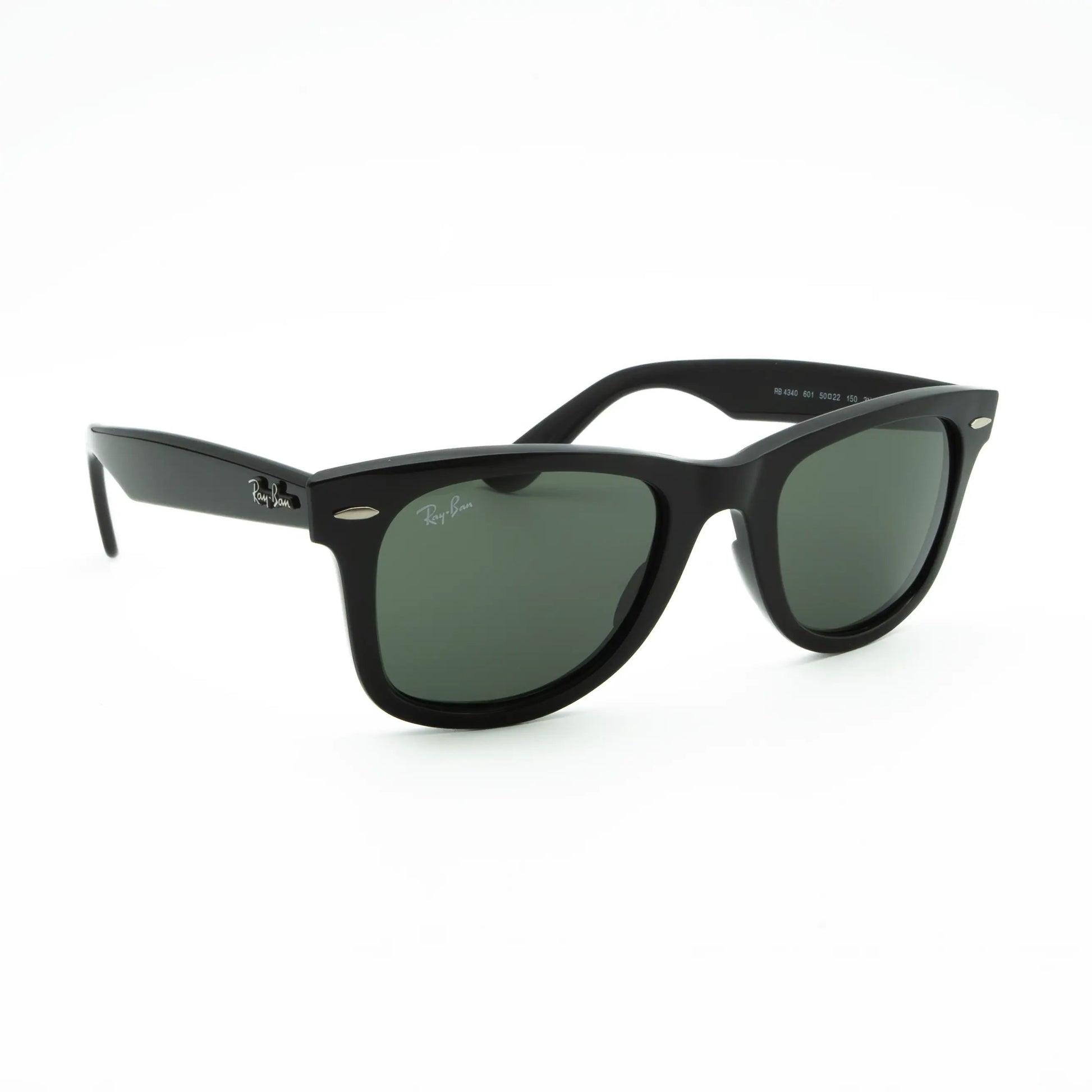 Occhiale da sole Ray-Ban Wayfarer RB4340 601 Black G-15-laterale