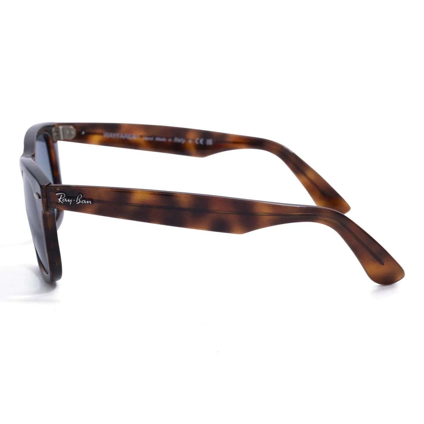 Occhiale da sole Ray-Ban Wayfarer RB4340 63973M - Havana rosso-dettagli