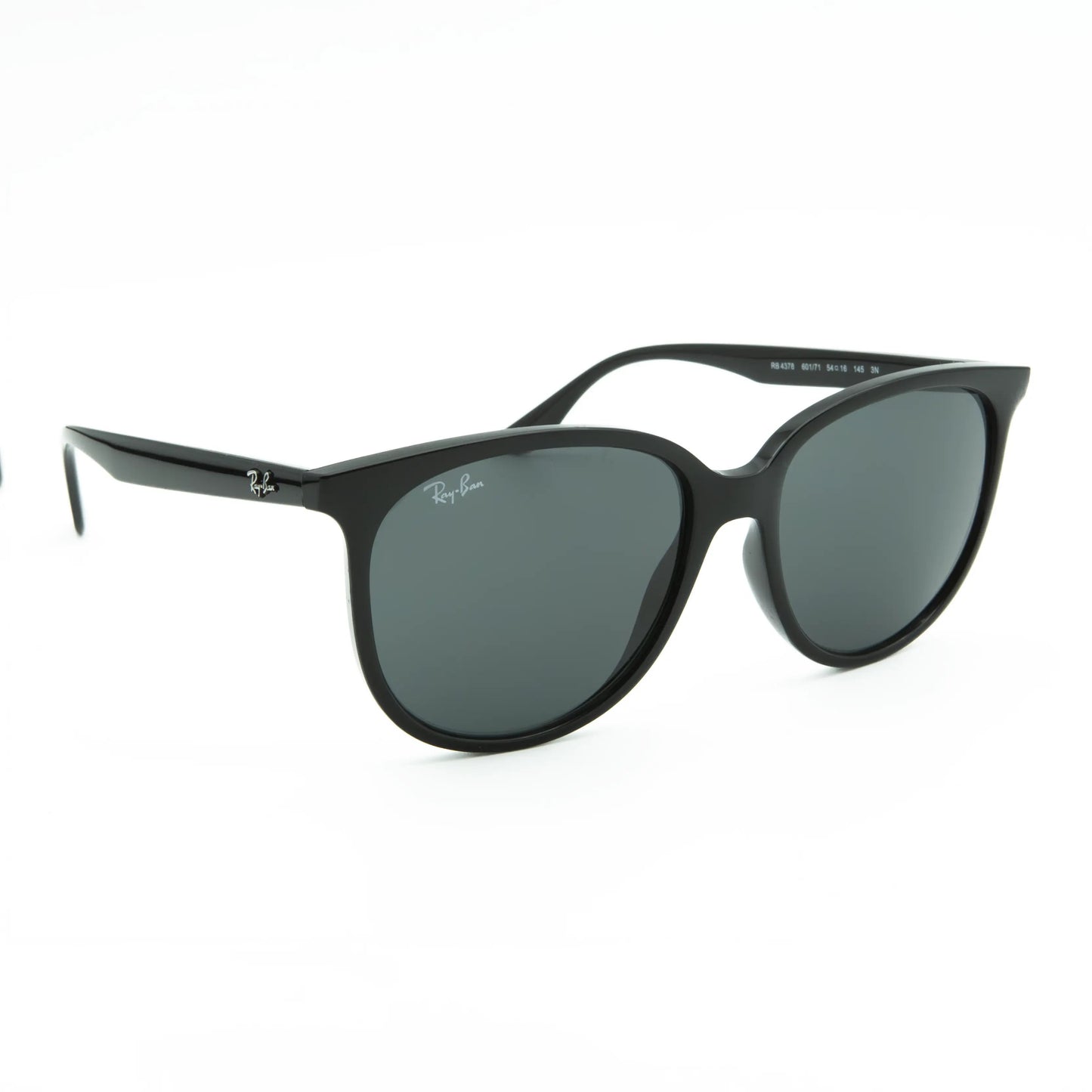 Occhiale da sole Ray-Ban RB4378 601/71 Black-Dark Green-laterale