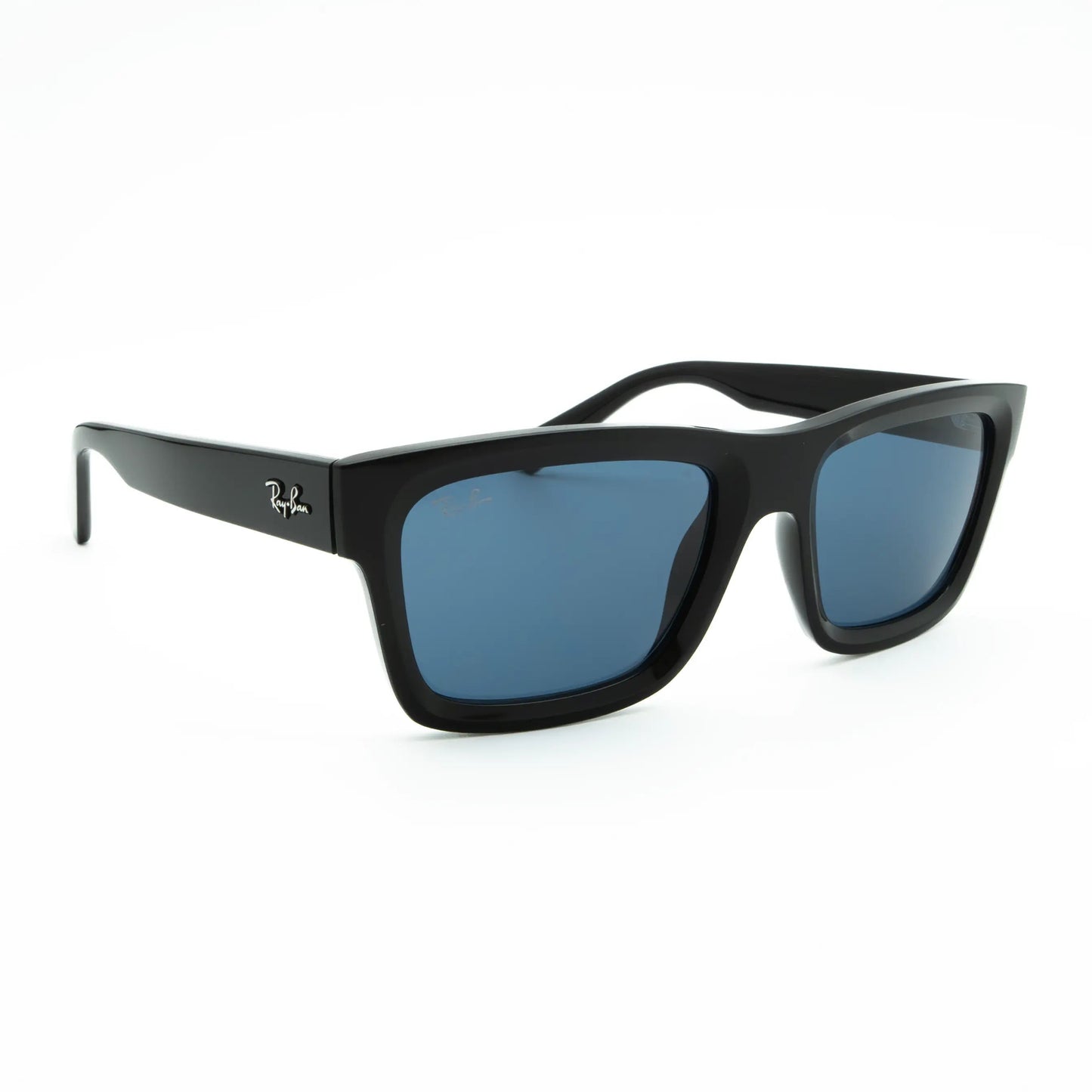 Occhiale da sole Ray-Ban Warren RB4396 667780 Black/Blu scuro-dettagli