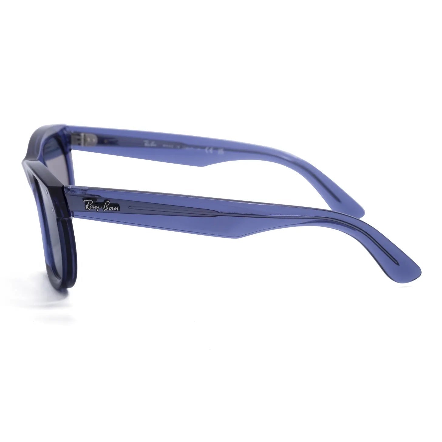 Occhiale da sole Ray-Ban Wayfarer Reverse RBR0502S 667772 - Nero/Azzurro-dettagli
