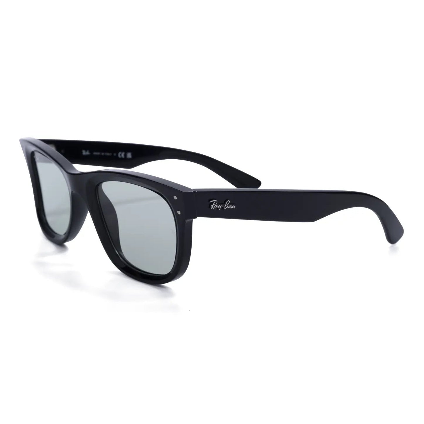 Occhiale da sole Ray-Ban Wayfarer Reverse RBR0502S 6677/2 - Nero/Verde-laterale