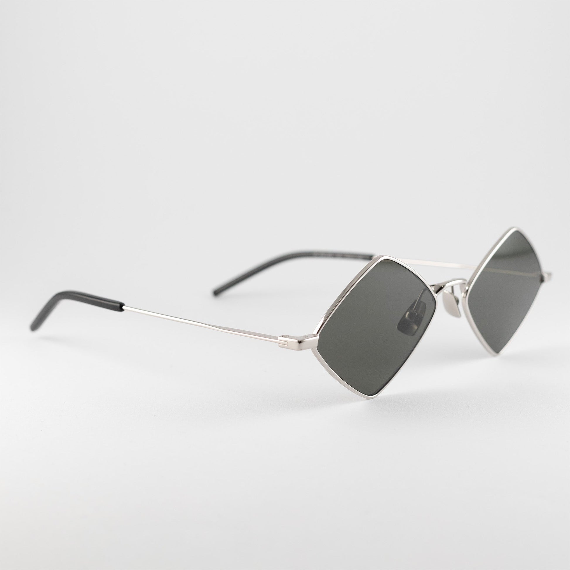 Occhiale da sole Saint Laurent SL 302 001 Lisa Argento-laterale