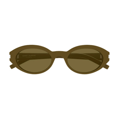 Occhiali da sole Saint Laurent SL 567-006 Marrone ovale