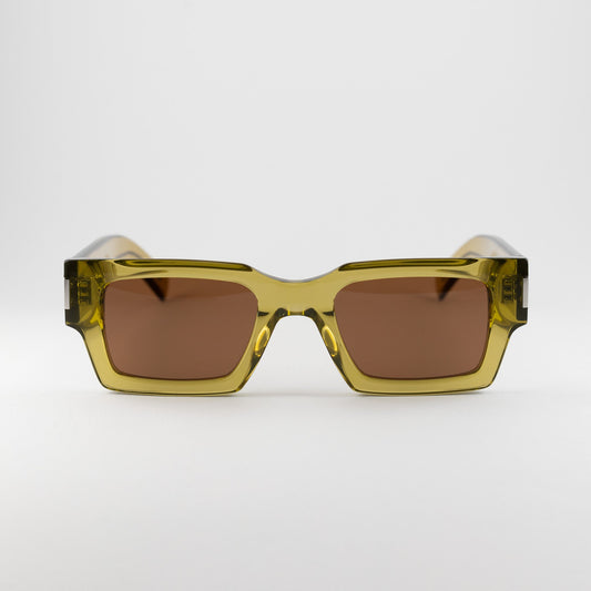 Occhiale da sole Saint Laurent SL 572 008 Green