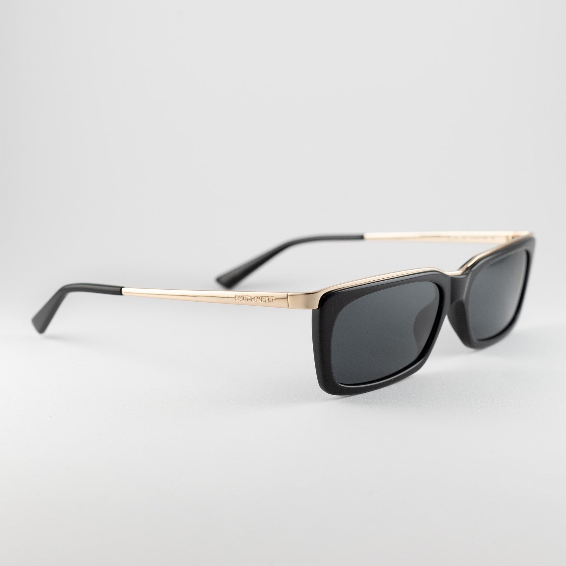 Occhiale da sole Saint Laurent SL 766/F 001 Gold-laterale