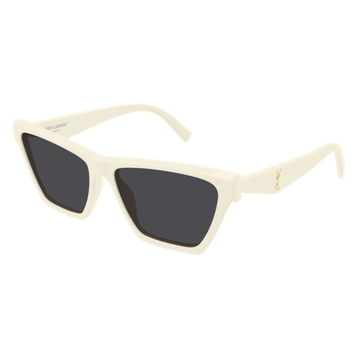 Occhiali da sole Saint Laurent SL M103-007 Avorio cat eye -laterale