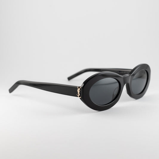 Occhiale da sole Saint Laurent SL M136 001 Black-laterale