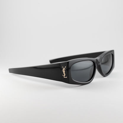 Occhiale da sole Saint Laurent SL M140 001 Black-laterale