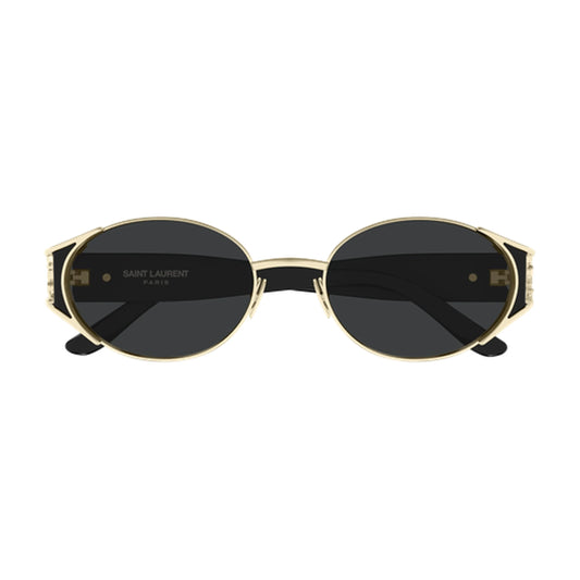 Occhiali da sole Saint Laurent SL M919-001 Nero/argento ovale