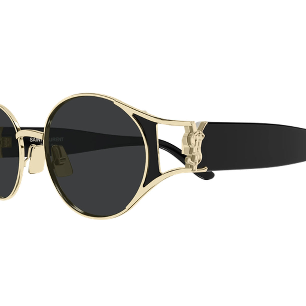 Occhiali da sole Saint Laurent SL M919-001 Nero/argento ovale