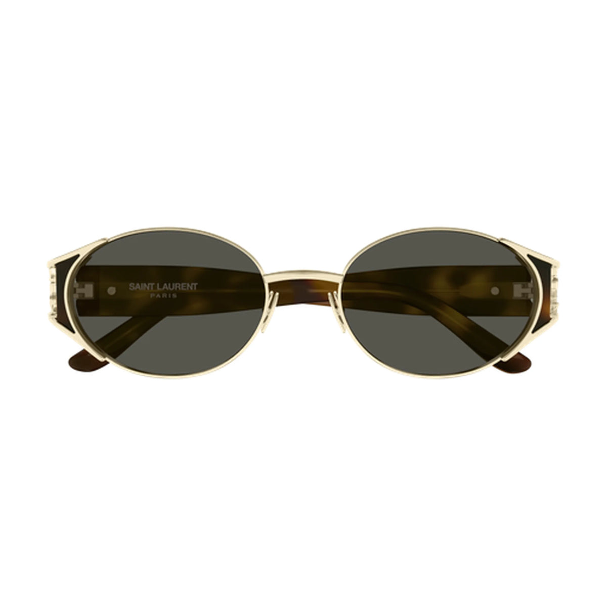 Occhiali da sole Saint Laurent SL M919-003 Havana/oro ovale