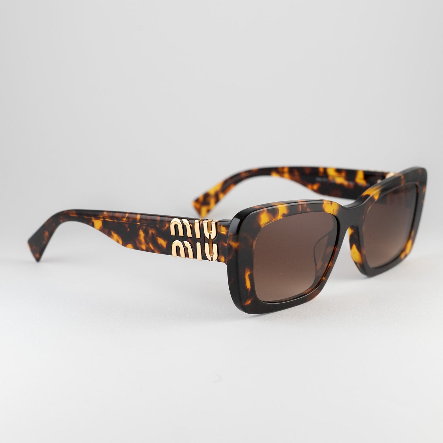 Occhiale da sole Miu Miu SMU 07Y VAU-6S1 Havana-laterale