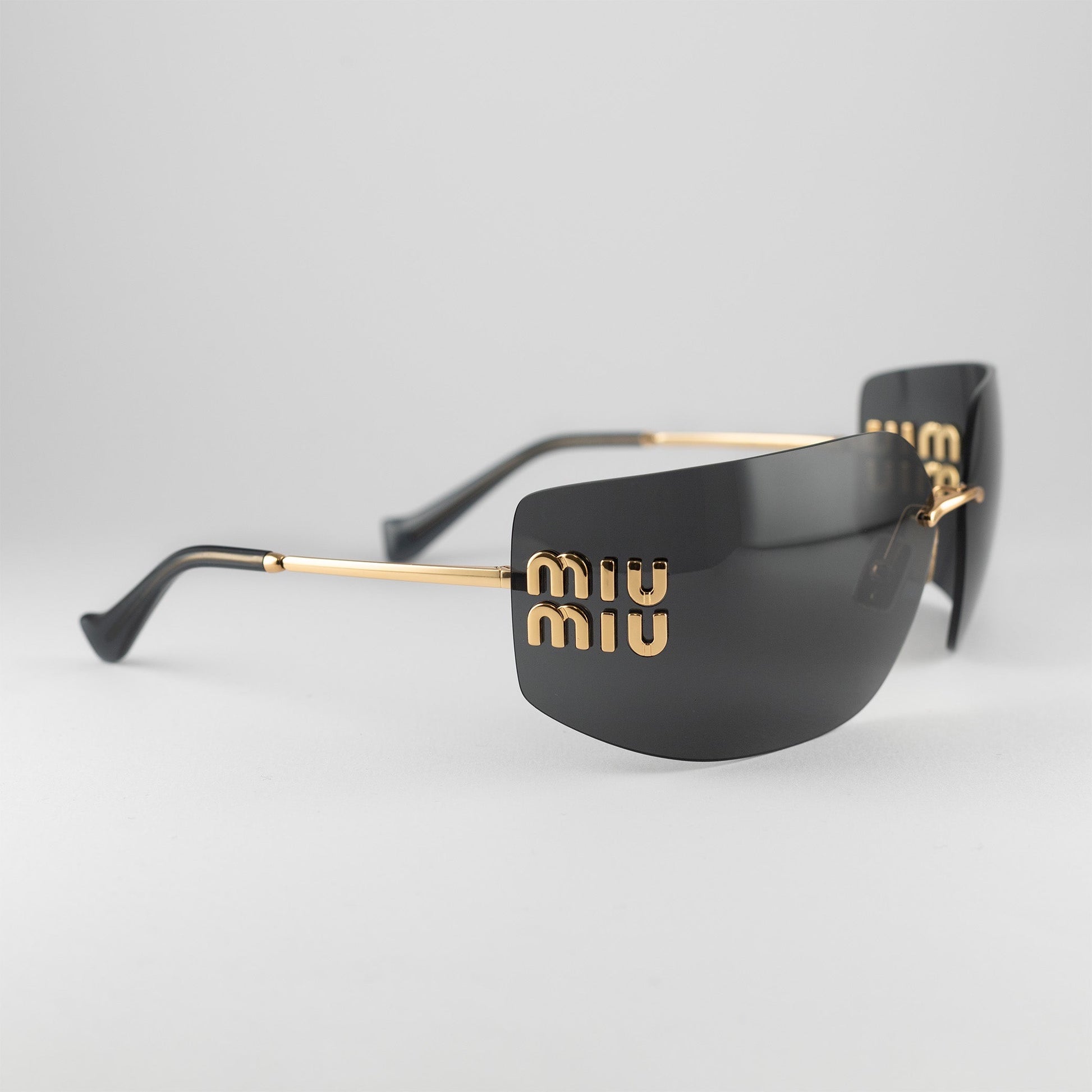 Occhiale da sole Miu Miu SMU 54YS 5AK-5S0 Black-laterale
