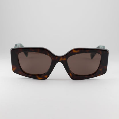 Occhiale da sole Prada SPR 15Y 2AU-06B Havana
