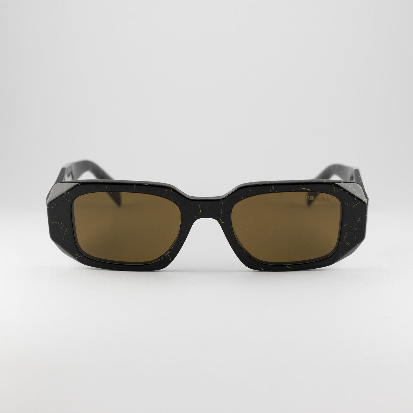 Occhiale da sole Prada SPR 17W 19D-01T Black Marble