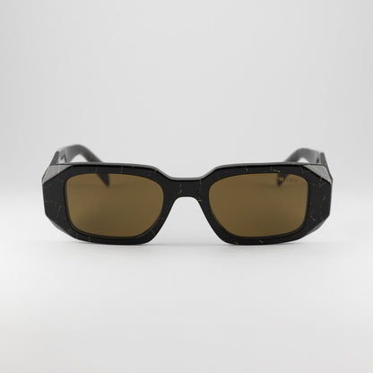 Occhiale da sole Prada SPR 17W 19D-01T Black Marble