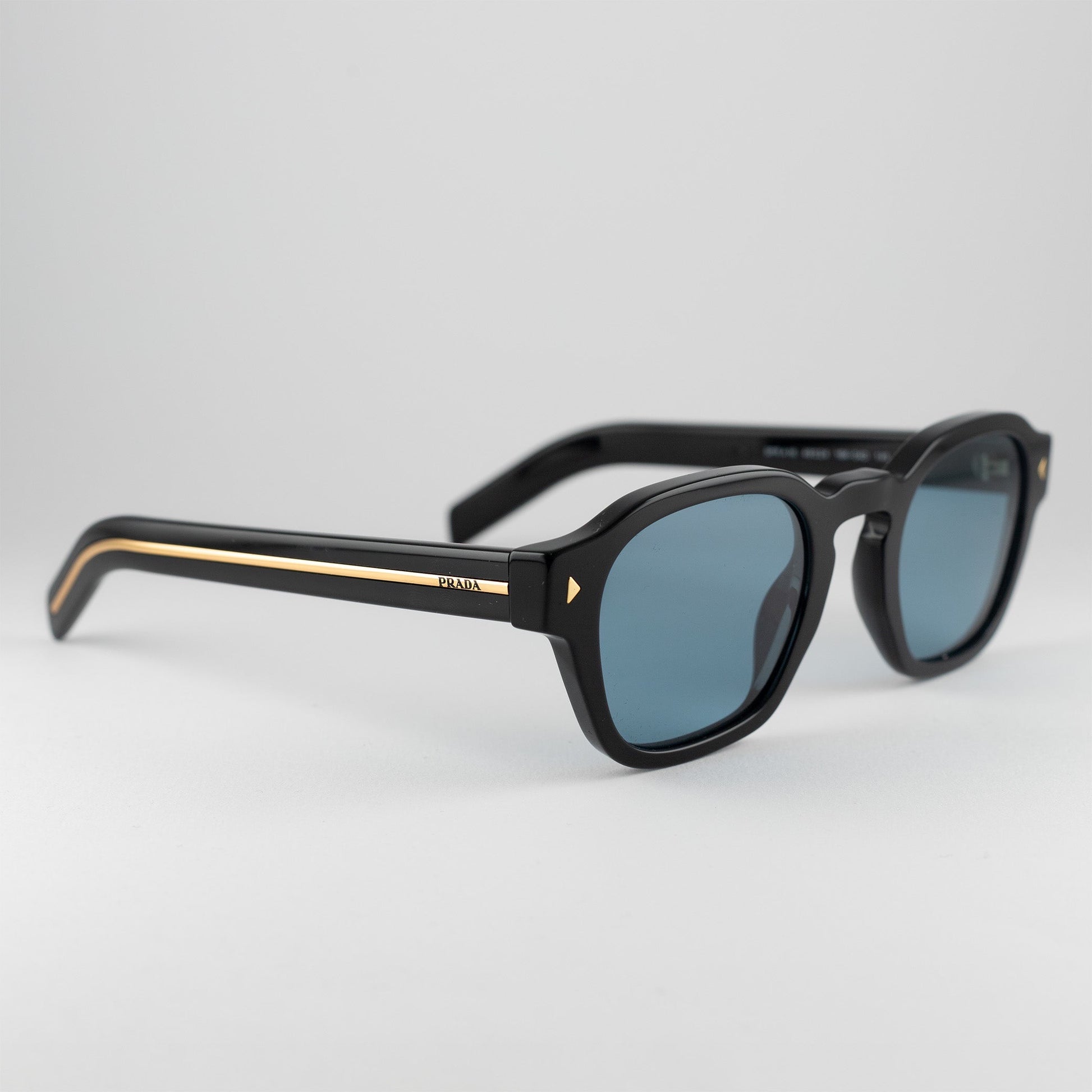 Occhiale da sole Prada SPR A16 16K-04D Black Polarized-laterale