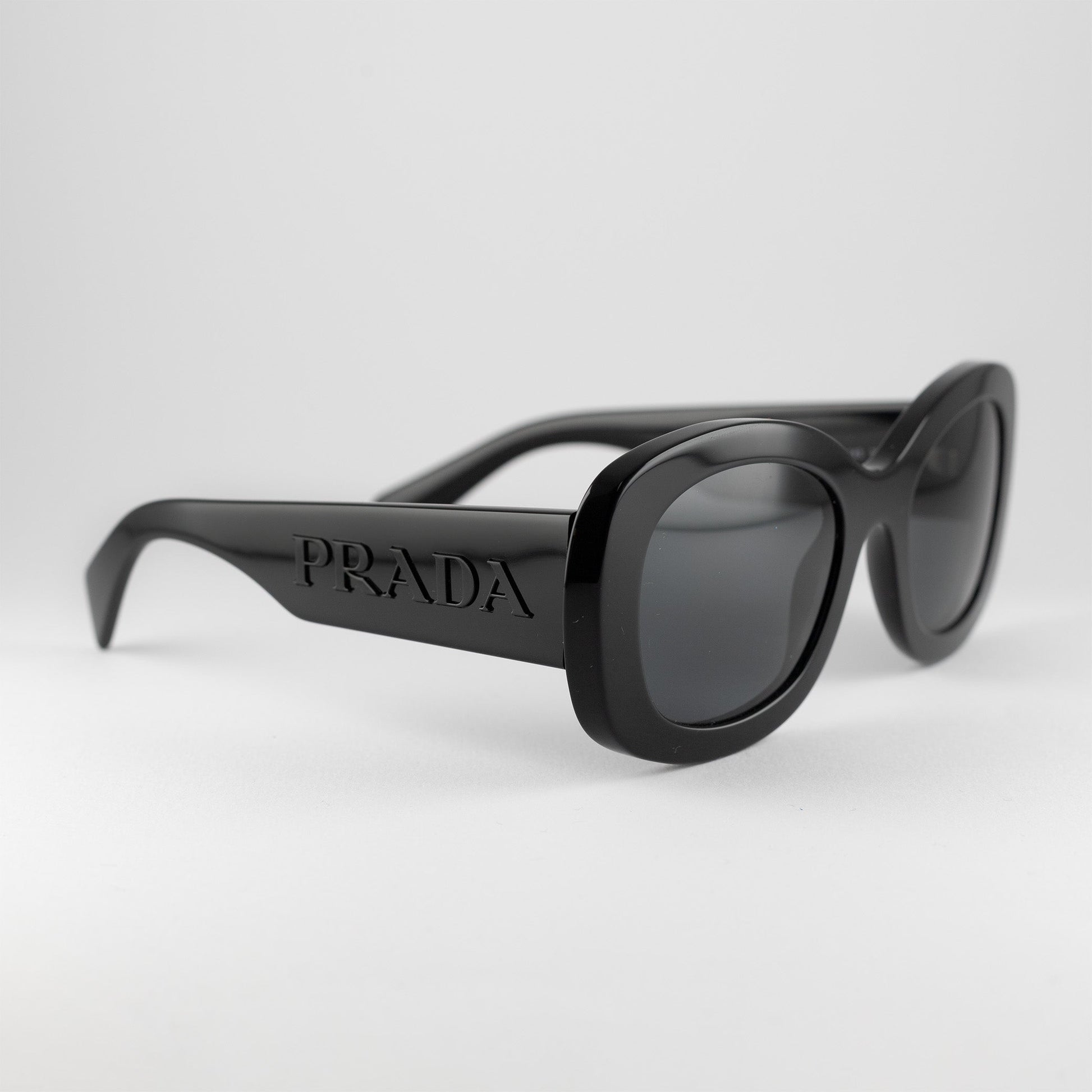 Occhiale da sole Prada SPR A13S 1AB-5S0 Black-laterale