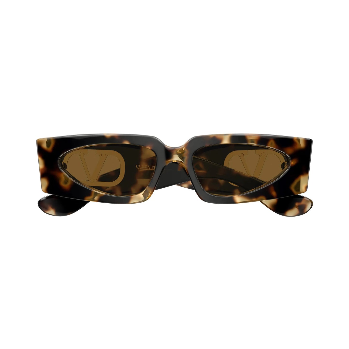 Occhiali da sole Valentino VG0001S 002 Havana Brown cat-eye