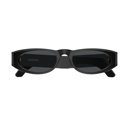 Occhiali da sole Valentino VG0007S 001 Black Grey ovali
