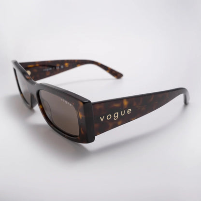Occhiale da sole Vogue VO5584S W65673 Havana-laterale
