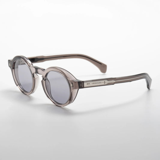 Occhiale da sole Moncler ME6012 Aurone 300987 Grey crystal-laterale