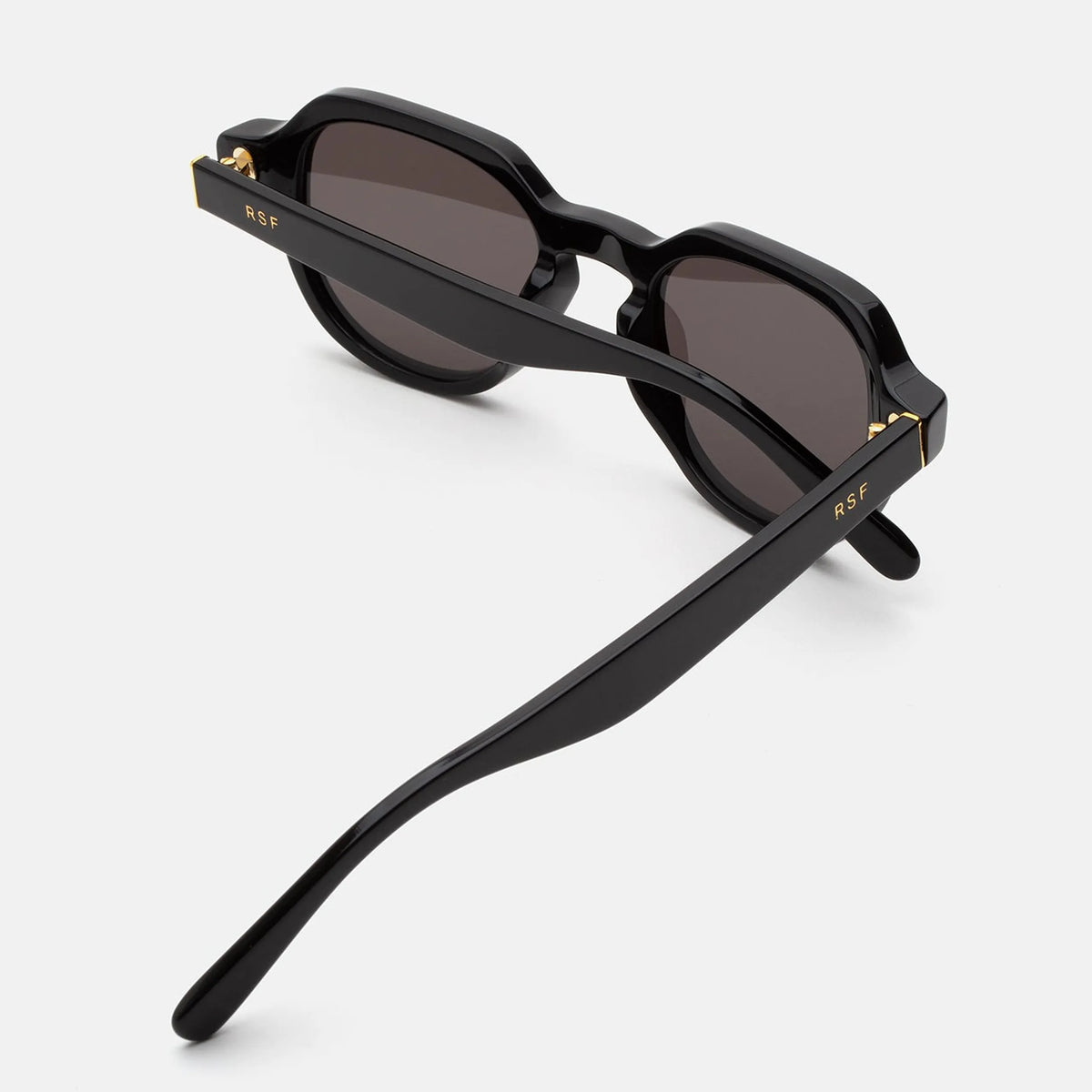 Occhiali da sole Retrosuperfuture 2PG Voce Black squadrato -dettagli
