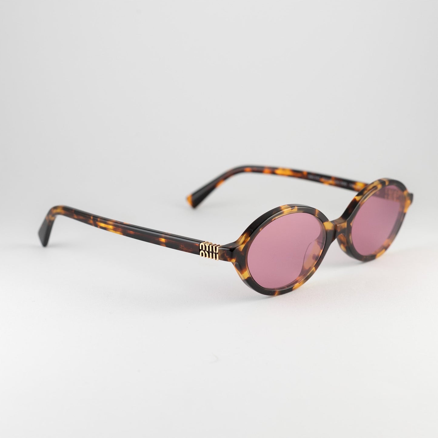Occhiale da sole Miu MIu SMU 04Z VAU-50D Havana-laterale
